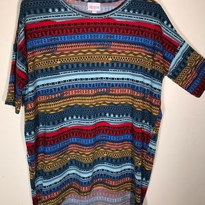 LuLaRoe Pull-On High-Low Hem Tunic XXS